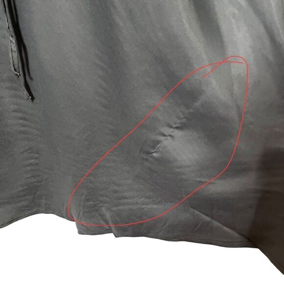 ZARA NWT Midi Camisole Slip Dress Charcoal Grey Women’s Size Small Satin - Picture 13 of 13